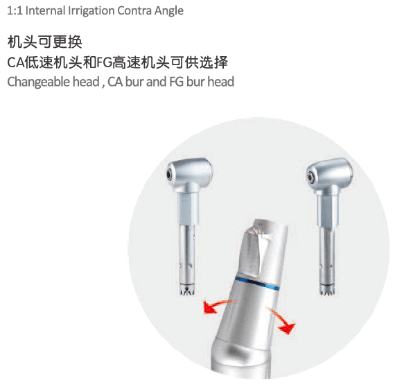 LED E-generator Contra-Angle